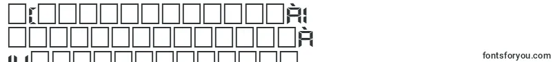 Czcionka DigifacewideRegular – bengalskie czcionki